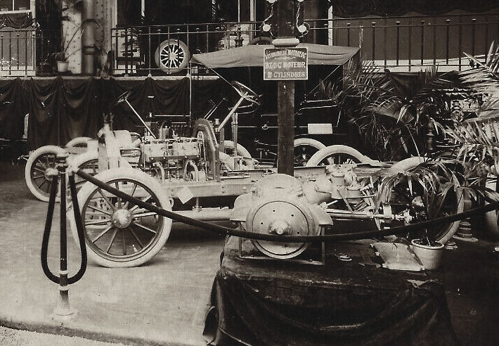 Le Châssis Motobloc type H présenté au Salon de l'Automobile de Paris 1905